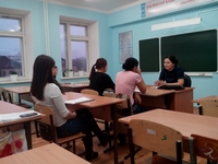 Занятие на тему «Сенімхаттарды куәландыру»